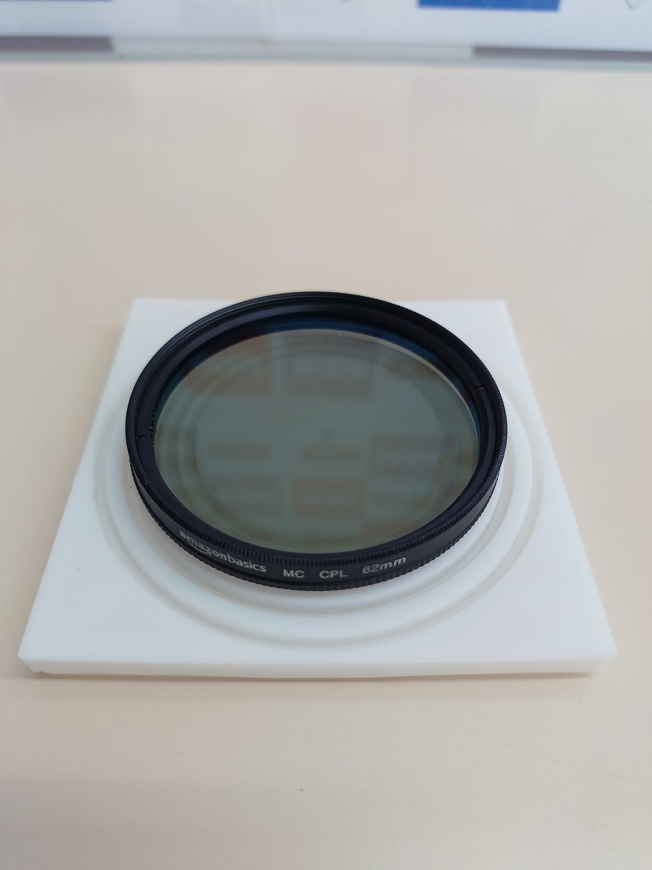 Filtro de Protección Polarizador 62 mm Amazon Basics