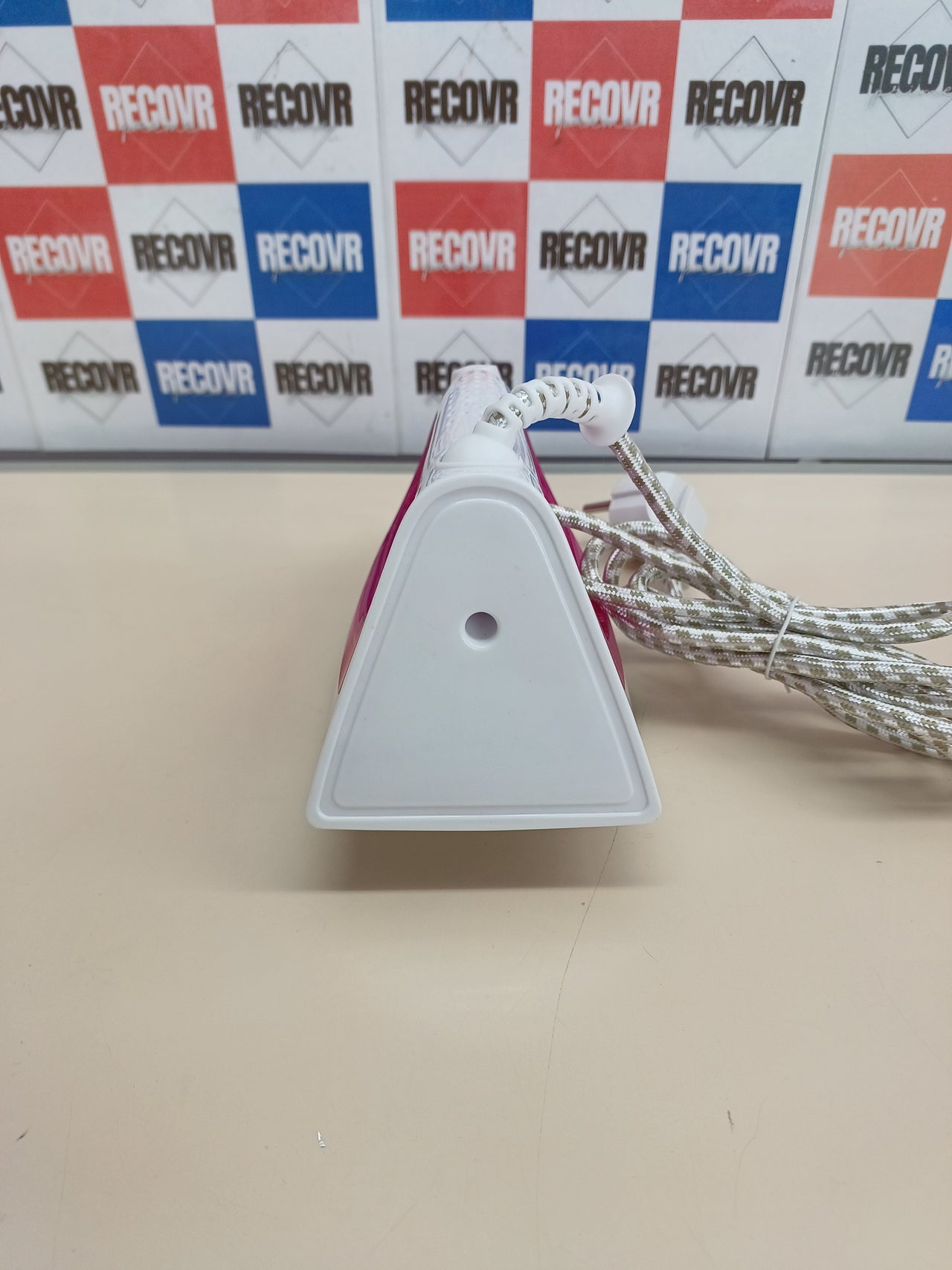 Plancha Vapor 2200W Alpina Rosa/Blanco
