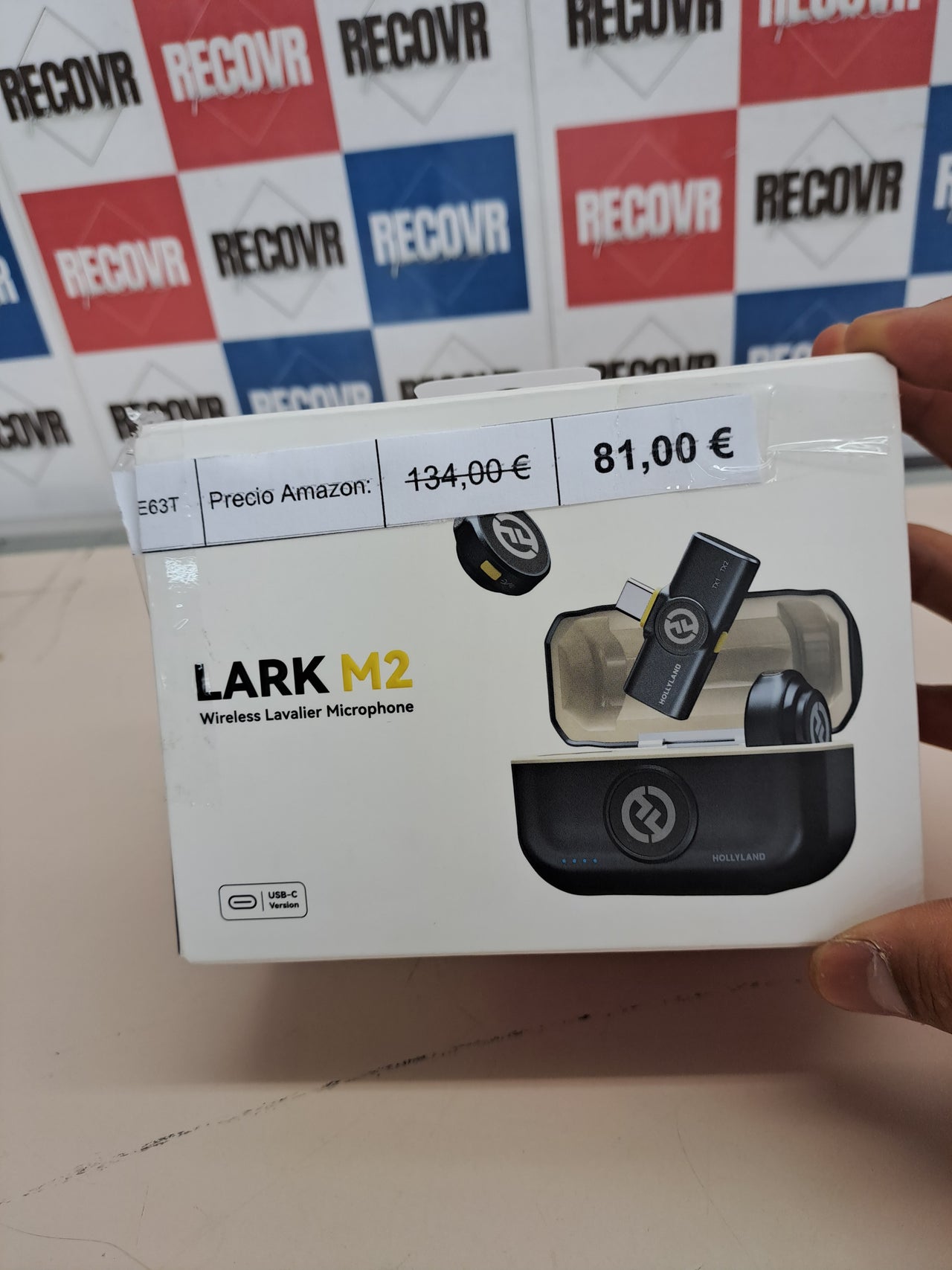Hollyland Lark M2 Microphone Lavalier pour Android USB-C