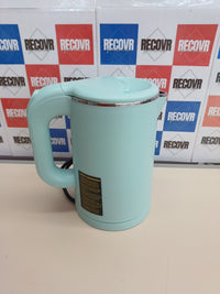 Hervidor eléctrico 0,8 L 1000 W acero verde rápido - Genérico