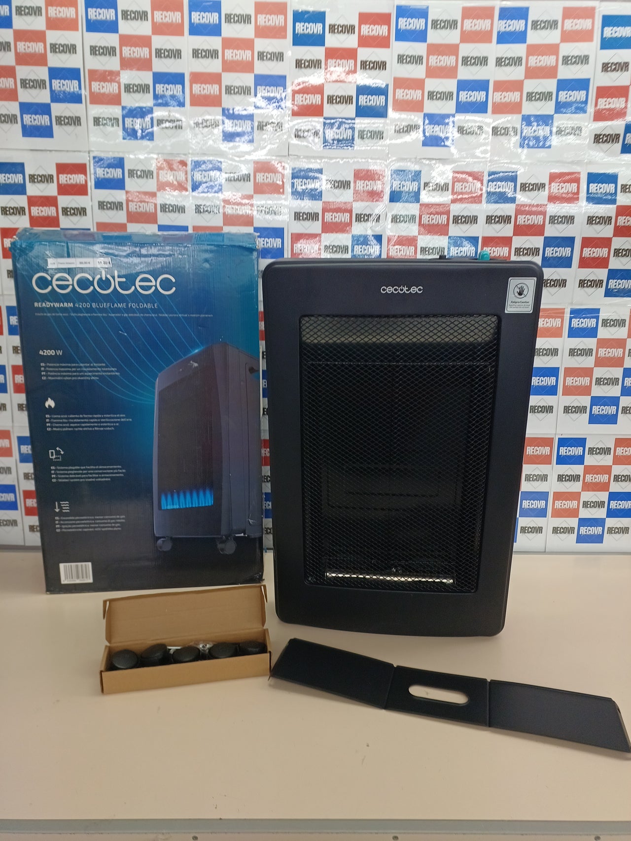 Estufa gas llama azul 4200 W – Cecotec