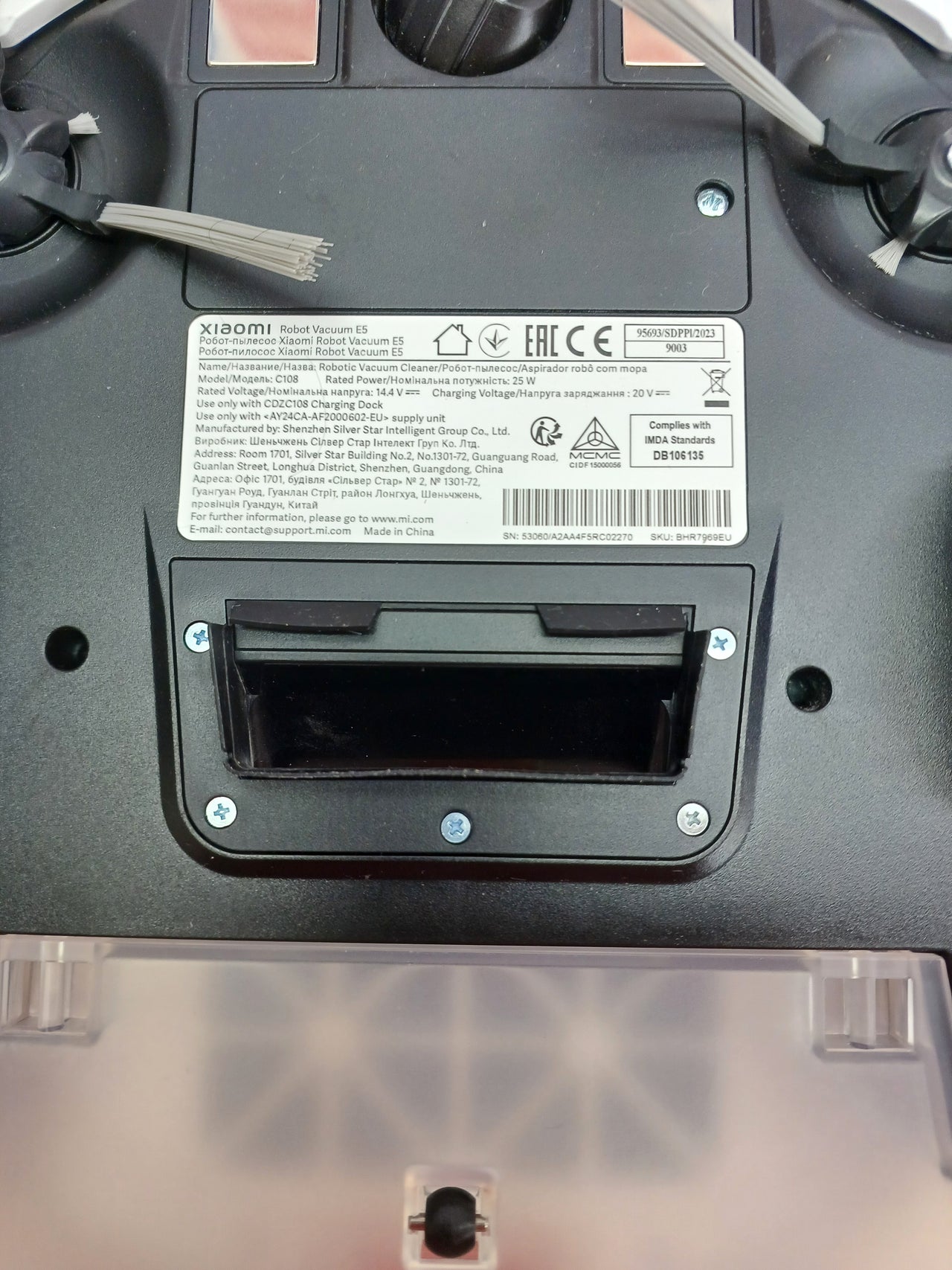 Robot aspirador y fregasuelos 2000 Pa rutas inteligentes – Xiaomi
