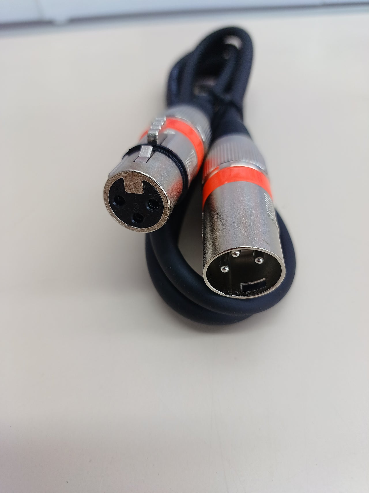 Conector de señal XLR macho a hembra 3 pines DMX Cables
