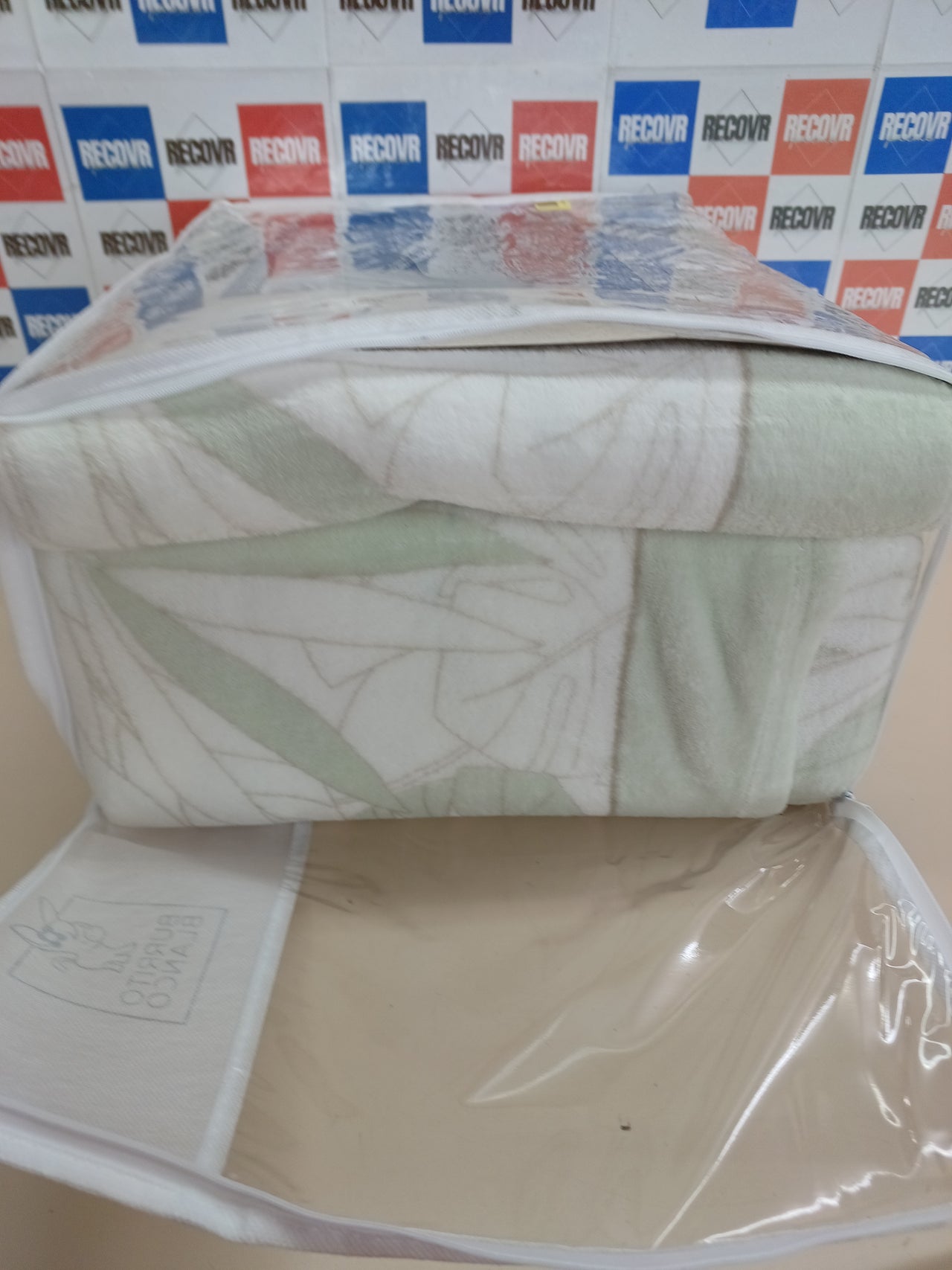 Sábanas coralina 150 verde diseño 994 Burrito Blanco