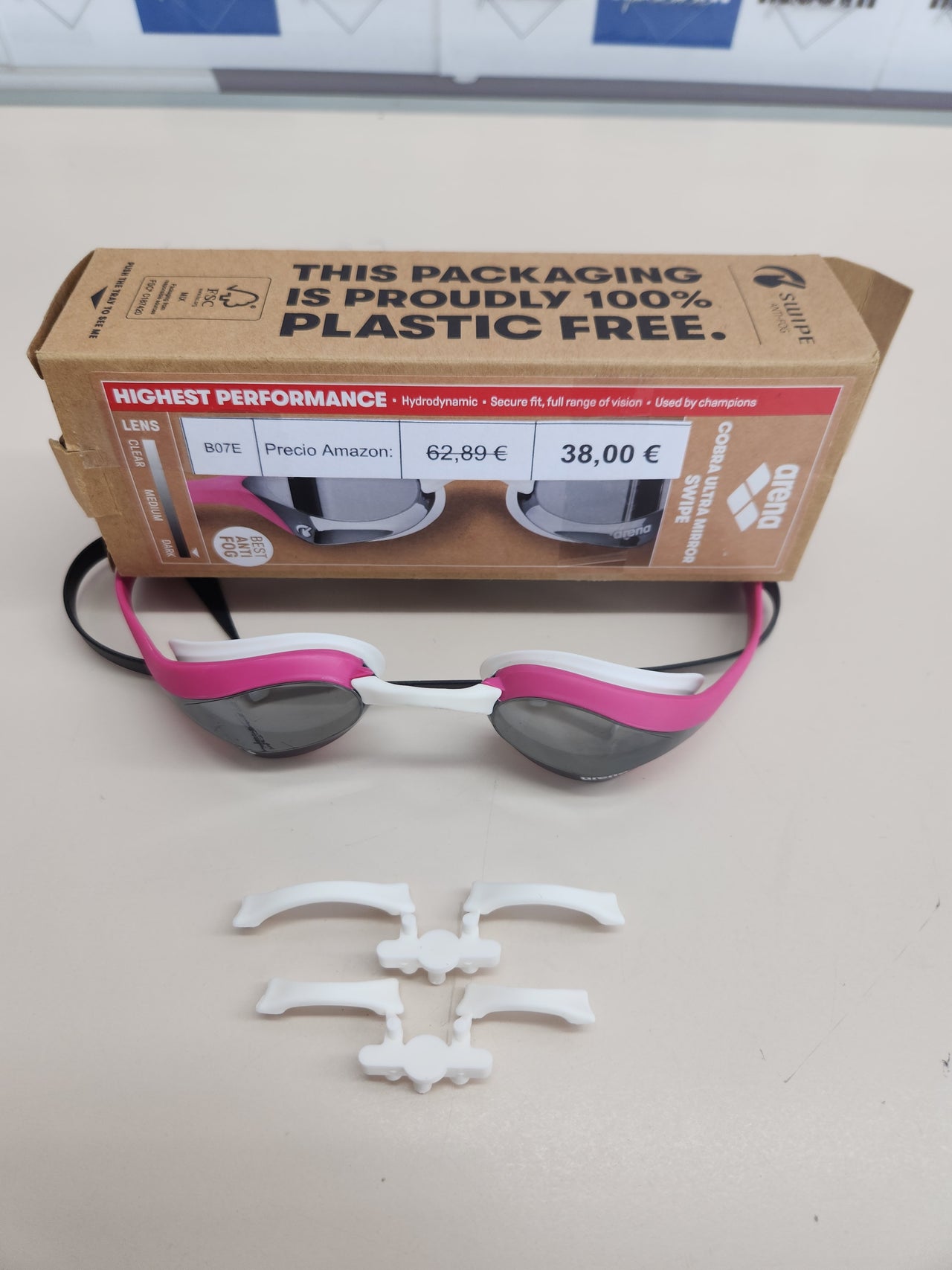 Gafas natación Arena Cobra Ultra Swipe Mirror