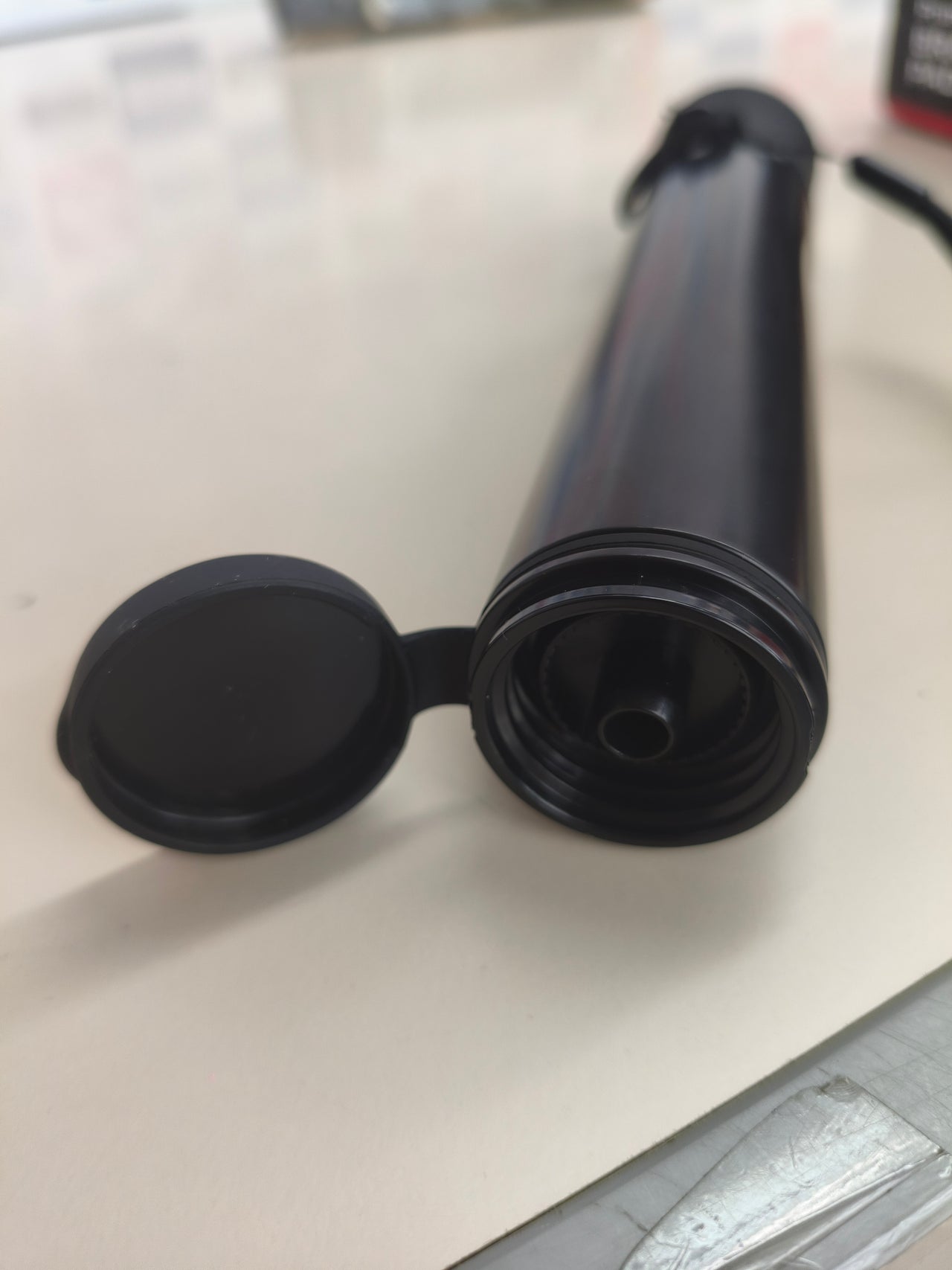 Filtro de agua portátil para supervivencia