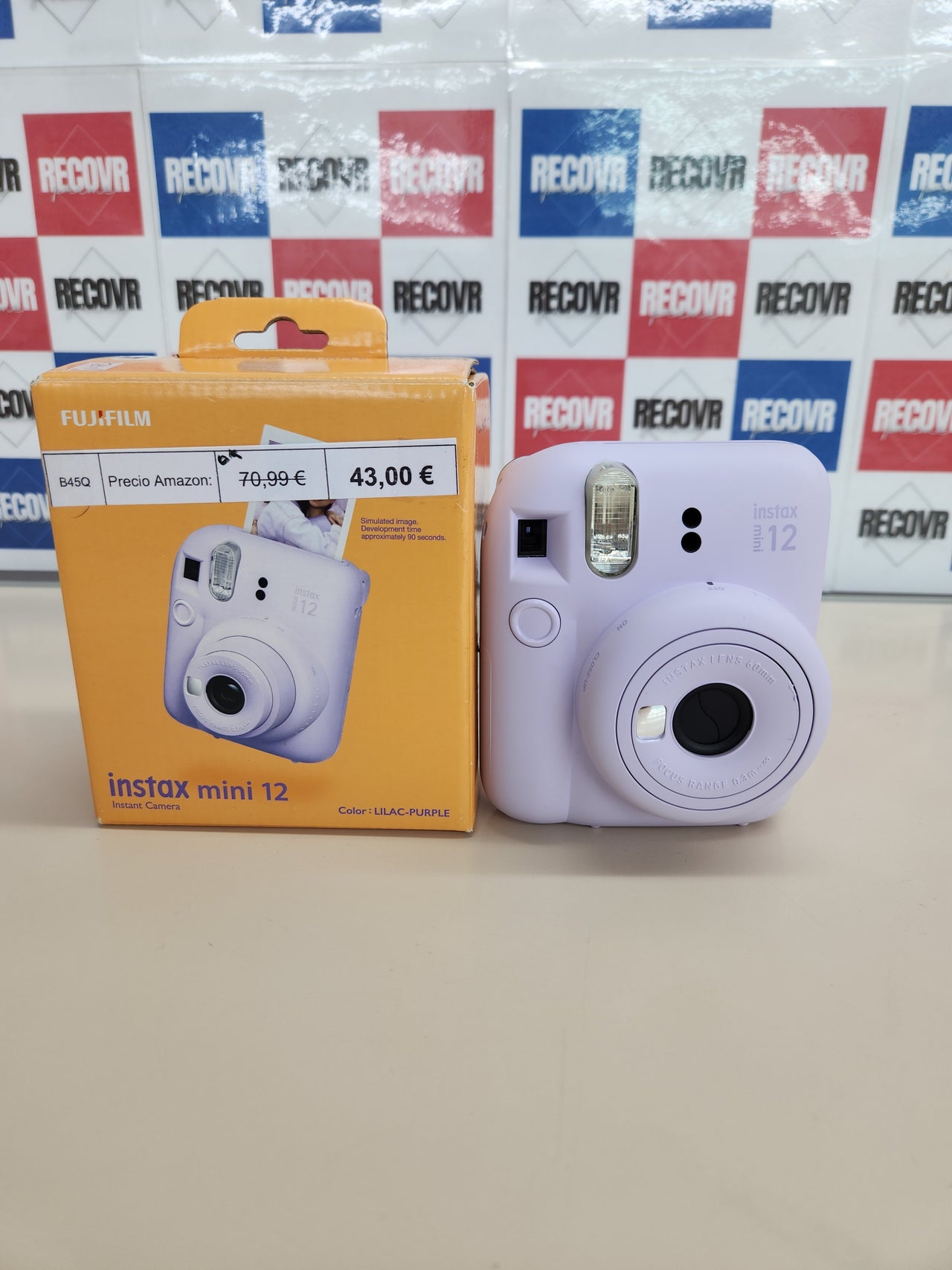 Cámara instantánea Instax Mini 12 Púrpura