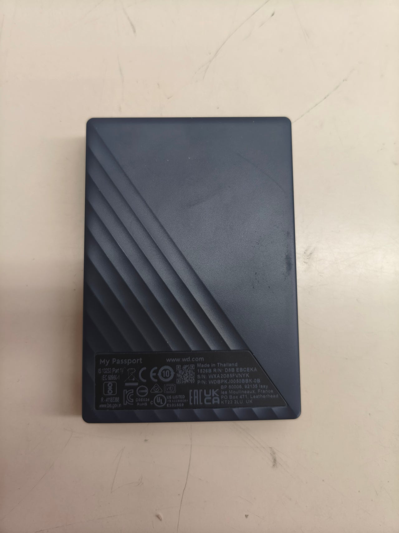 Disco duro externo 5TB HDD Negro