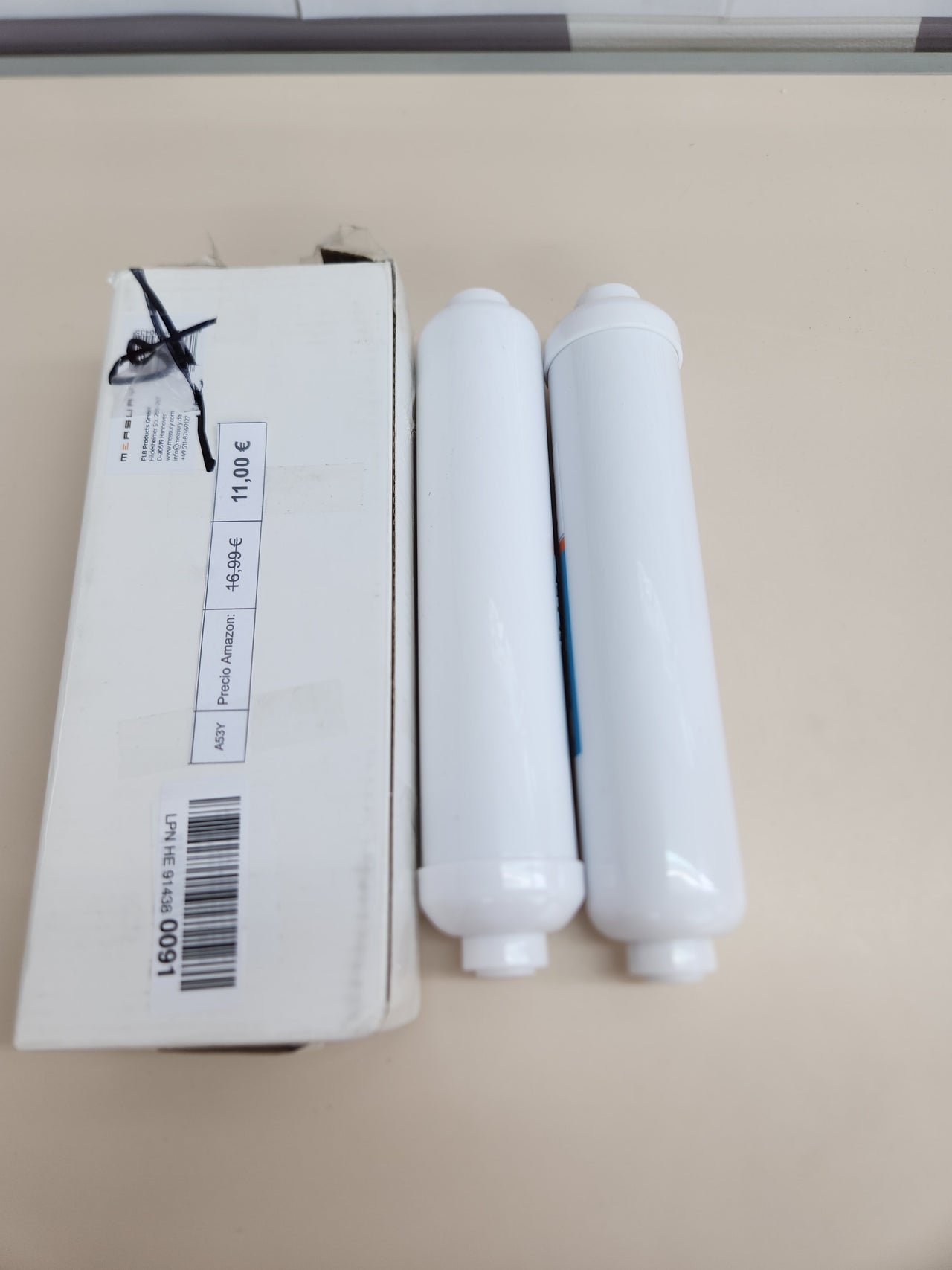 Set filtros osmosis Measury 10"