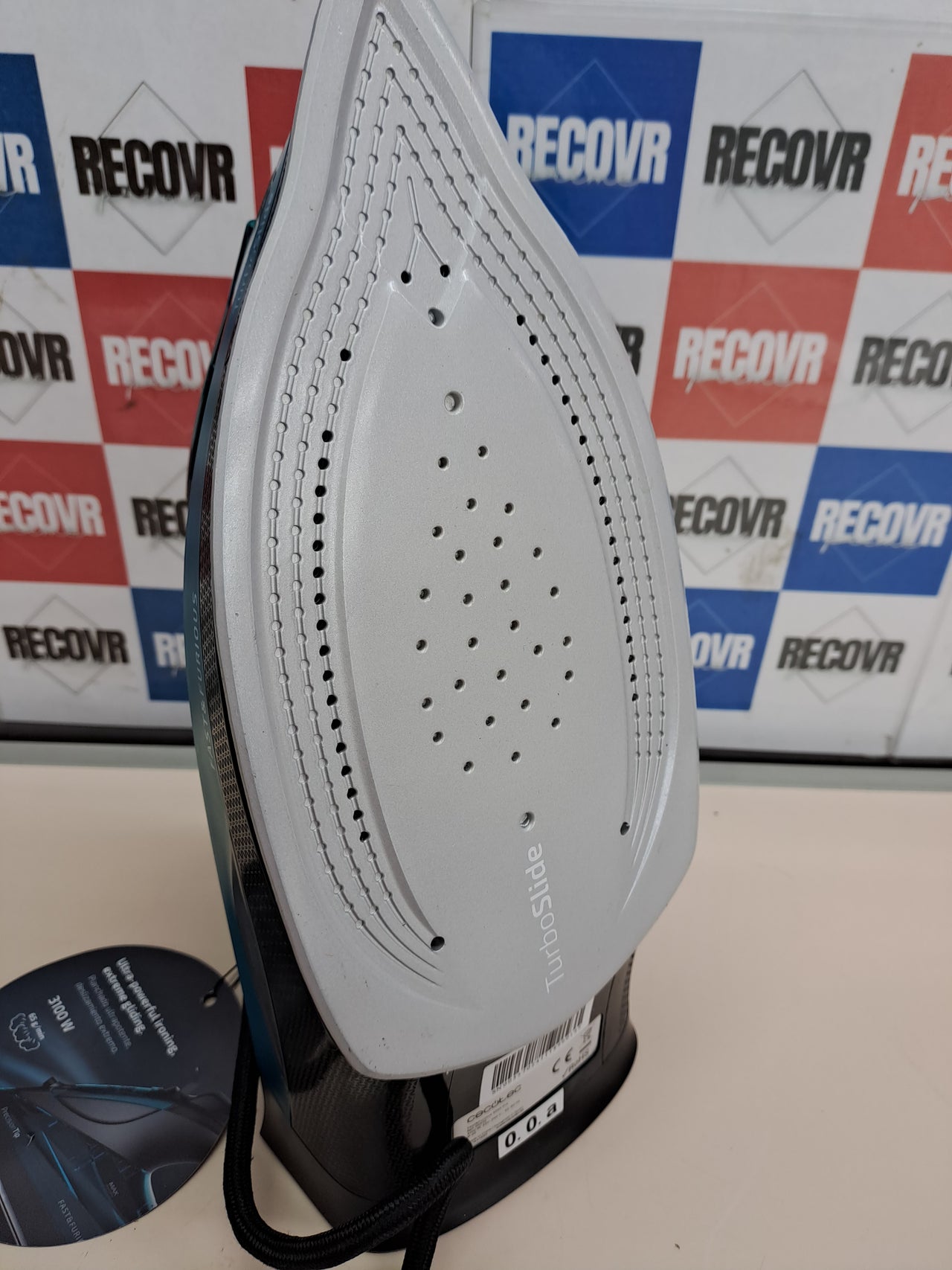 Plancha vapor 3100W cerámica 255g Fast&Furious 5055 Cecotec