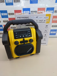 Thumbnail for Radio obra FM Bluetooth 30W IP54 resistente - Metronic 477217