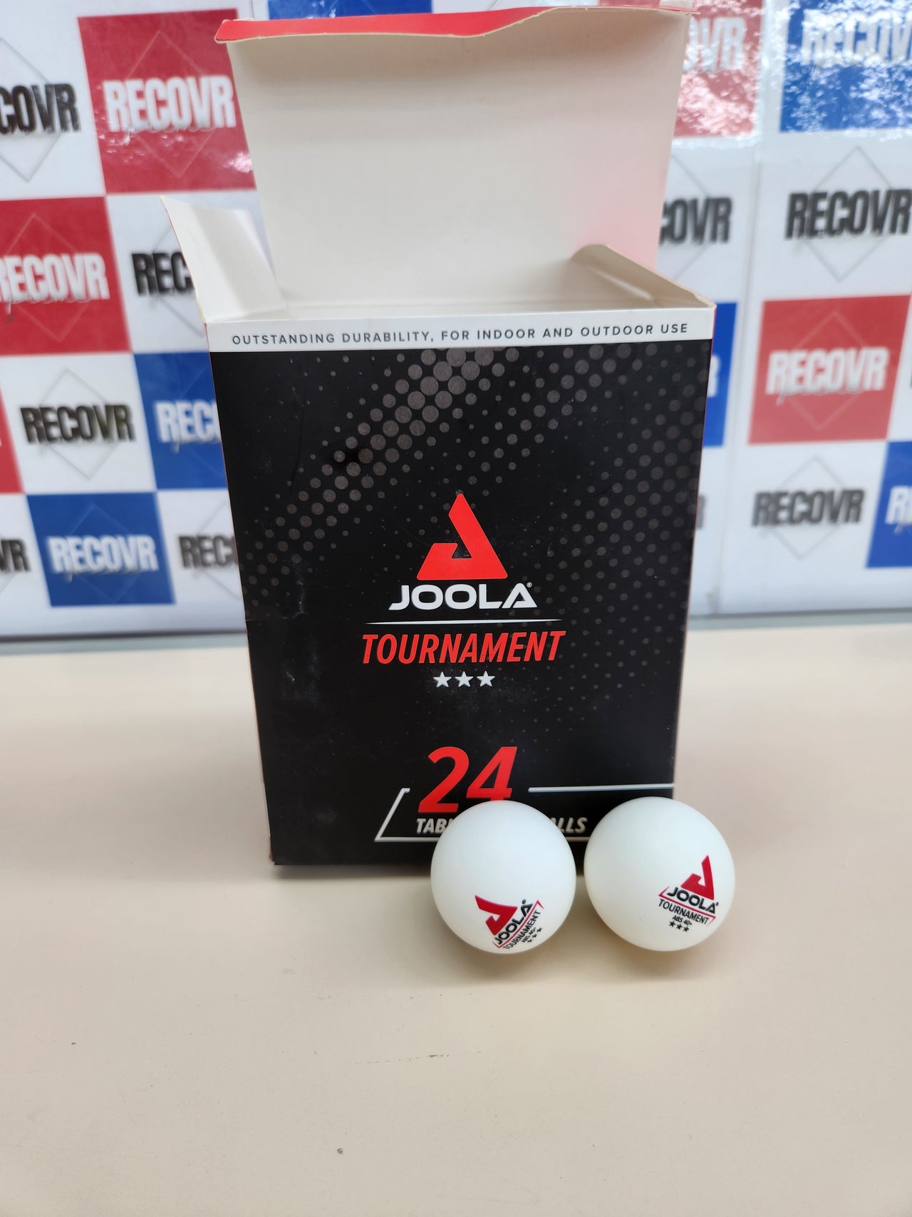 Pelotas ping-pong JOOLA Tournament 40 mm 3 estrellas