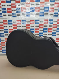 Estuche guitarra clásica rígido madera GEWA negro terciopelo