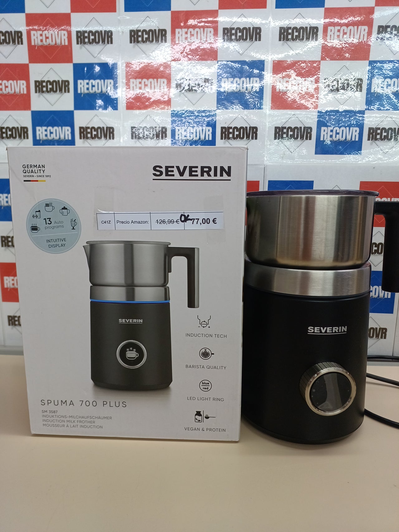 Espumador de leche SEVERIN