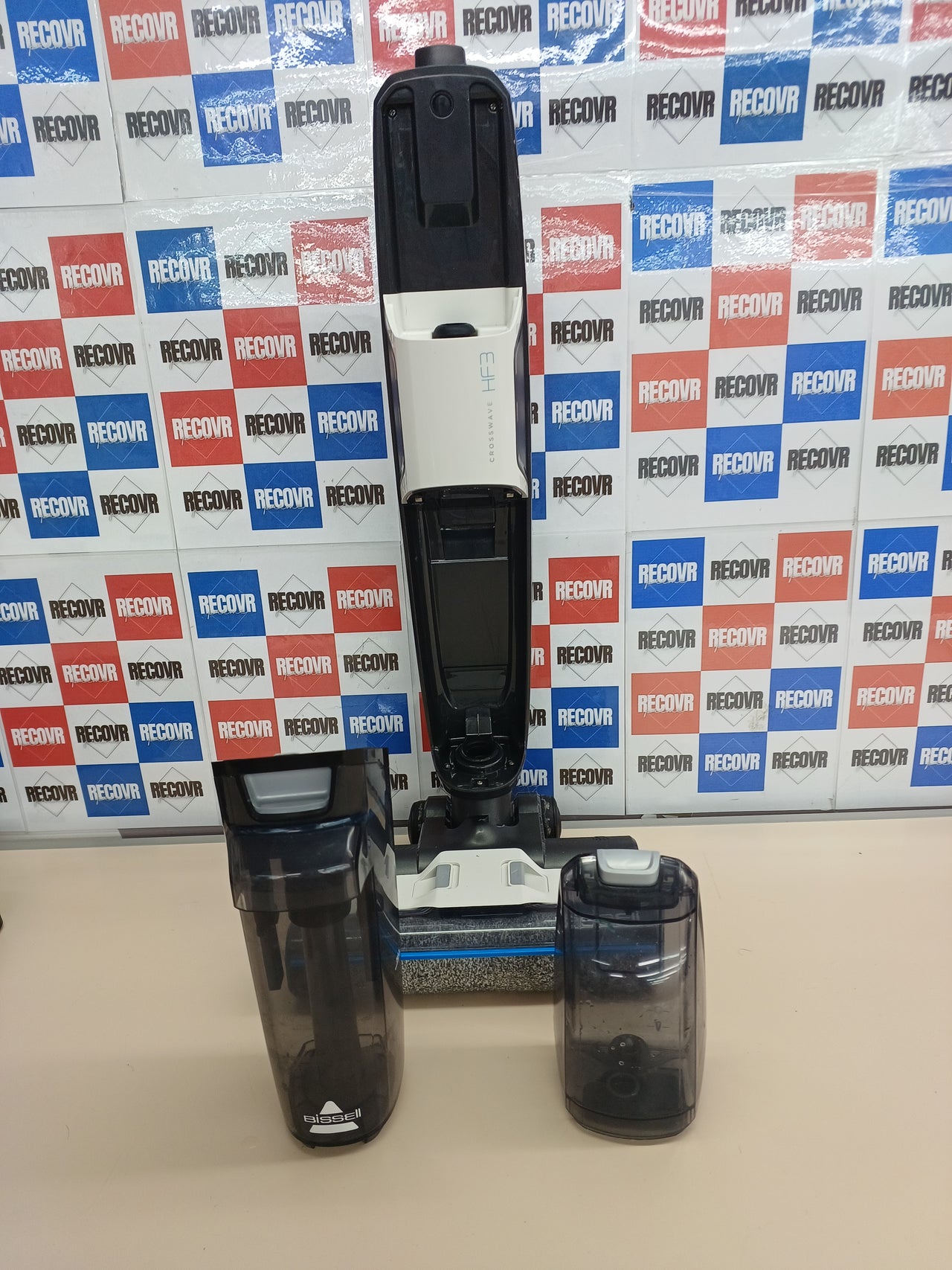 Aspiradora fregona sin cable suelos duros 25 min Bissell