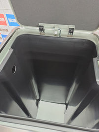 Cubo reciclaje 2×30 L pedal doble – Songmics