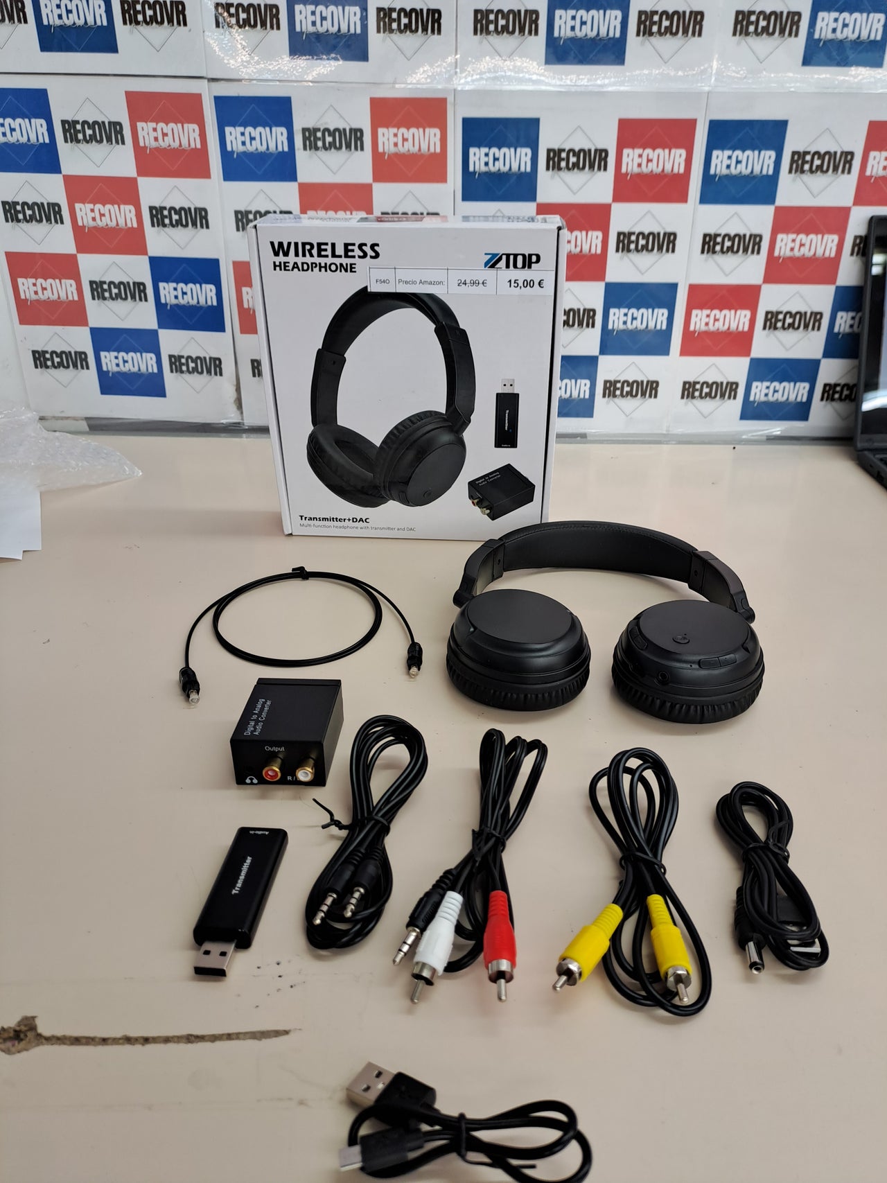 Auriculares Bluetooth 5.3 para TV con 30 h de batería