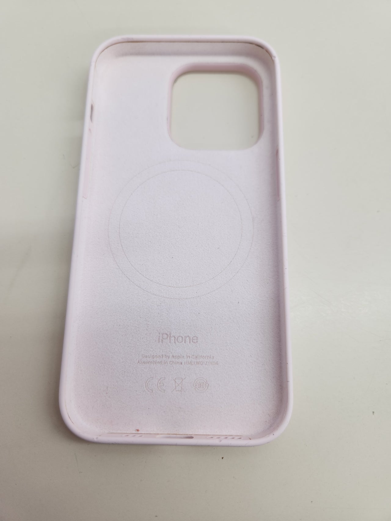 Funda silicona MagSafe iPhone 14 Pro 35 g Rosa