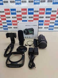 Cámara de Video 4K Videocámara 48MP UHD