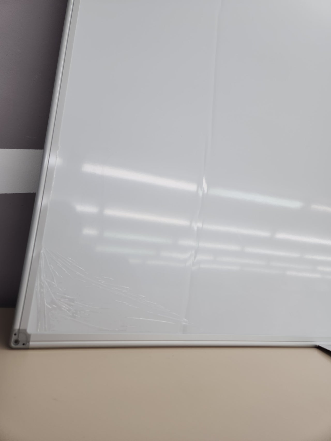 Pizarra 1500X10001 MM)Magnética Lacada Con Marco De Aluminio Resistente Fácil De Borrar En Seco, Blanco, (OFITURIA