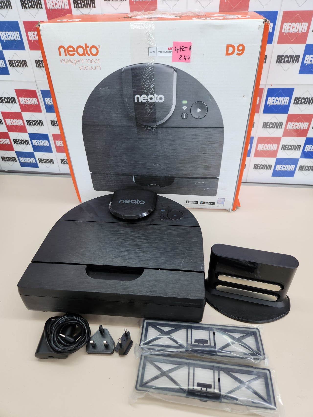 Robot Aspirador Neato D9 200 min autonomía 0,7L