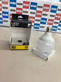 Bombilla LED E27 tipo globo, 11,8 W, luz cálida 3000 K.