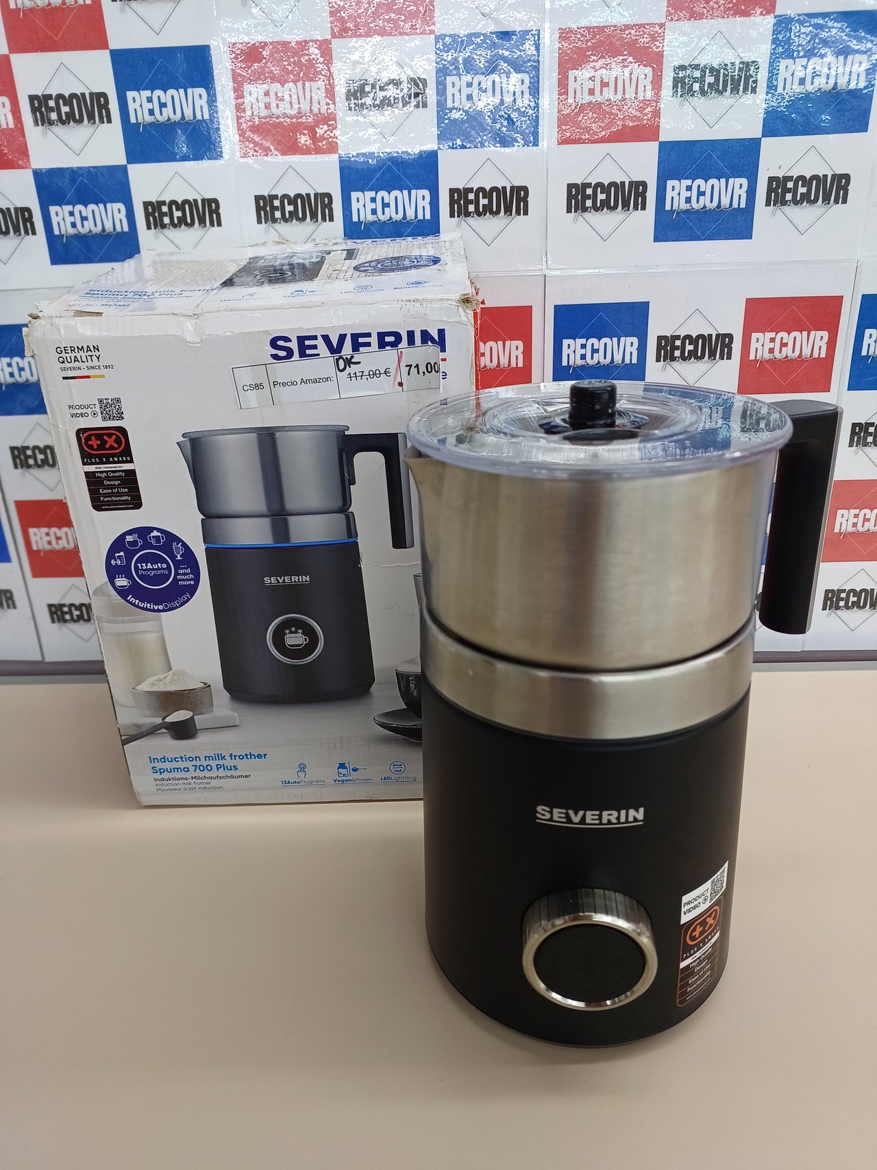 Espumador leche SEVERIN Spuma 700 Plus