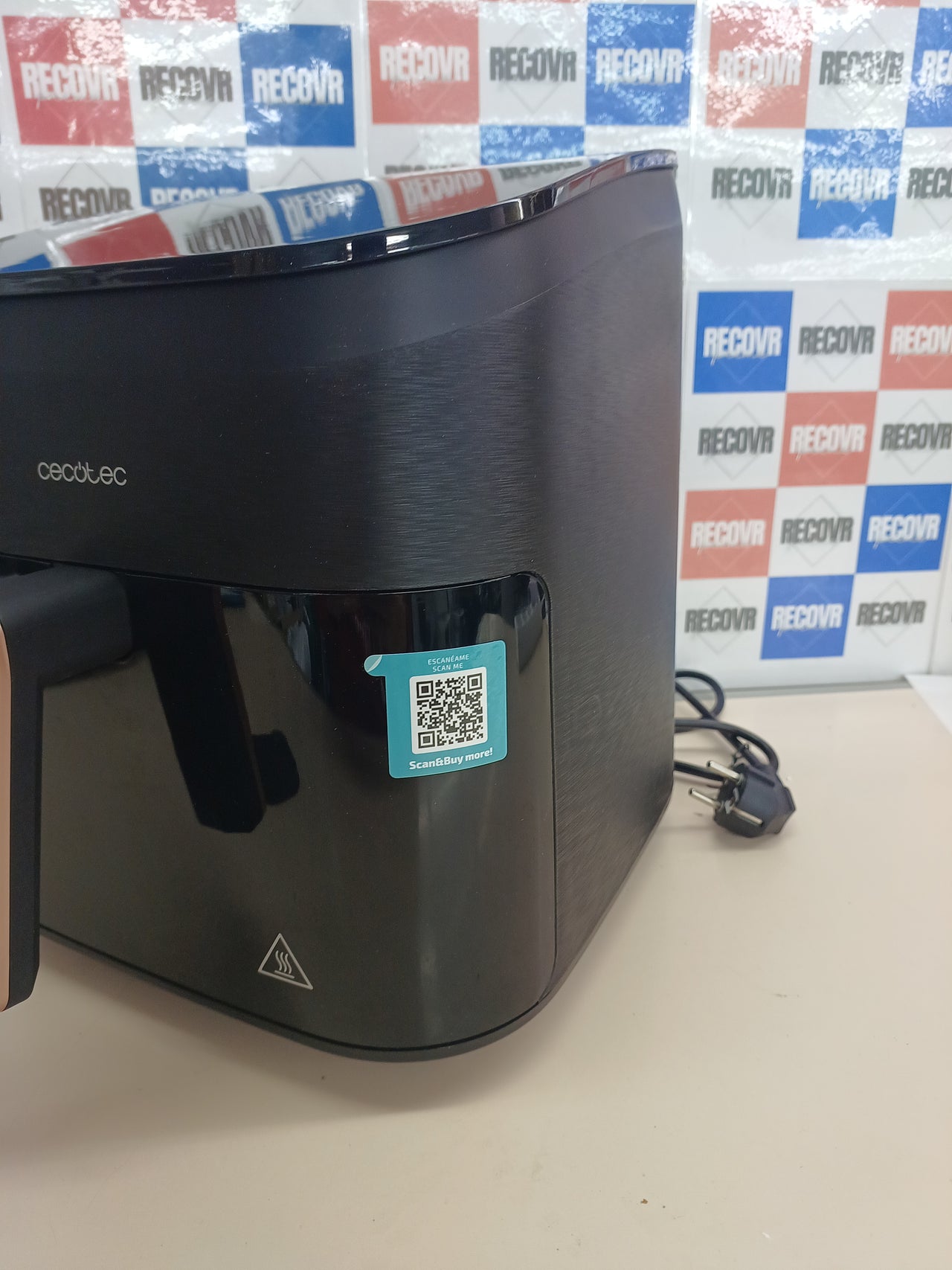 Freidora 6,5L 2200W grill y plancha – Cecotec
