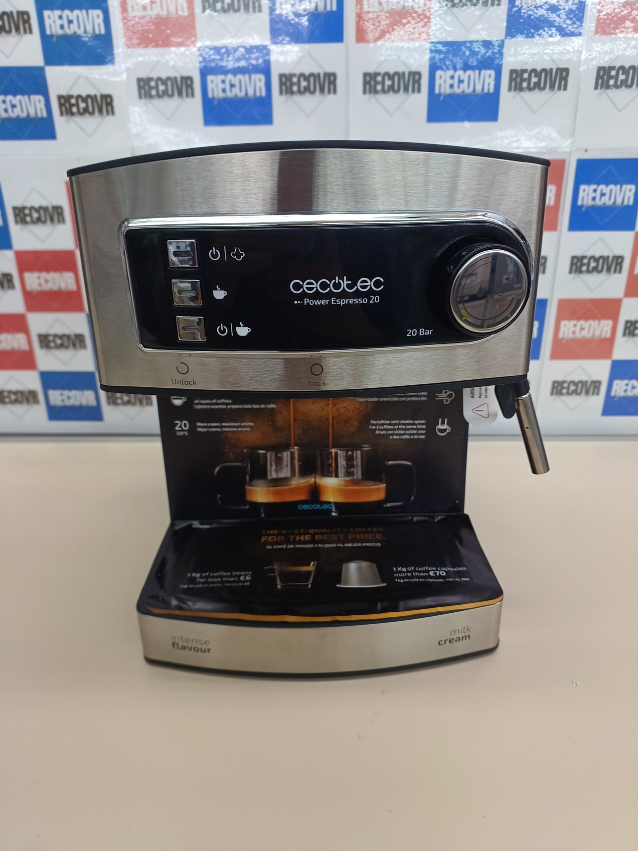 Cafetera express 20 bares 1,6 L 850 W Cecotec