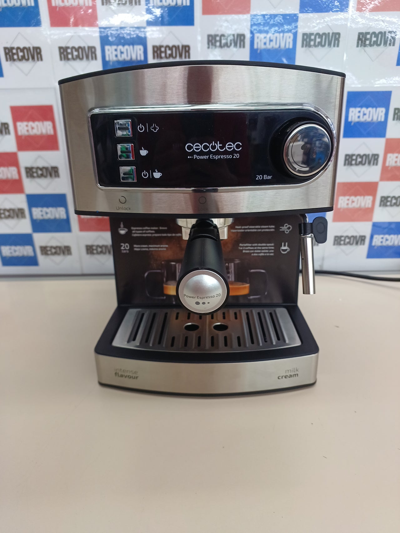 Cafetera espresso 20 bares 850 W – Cecotec