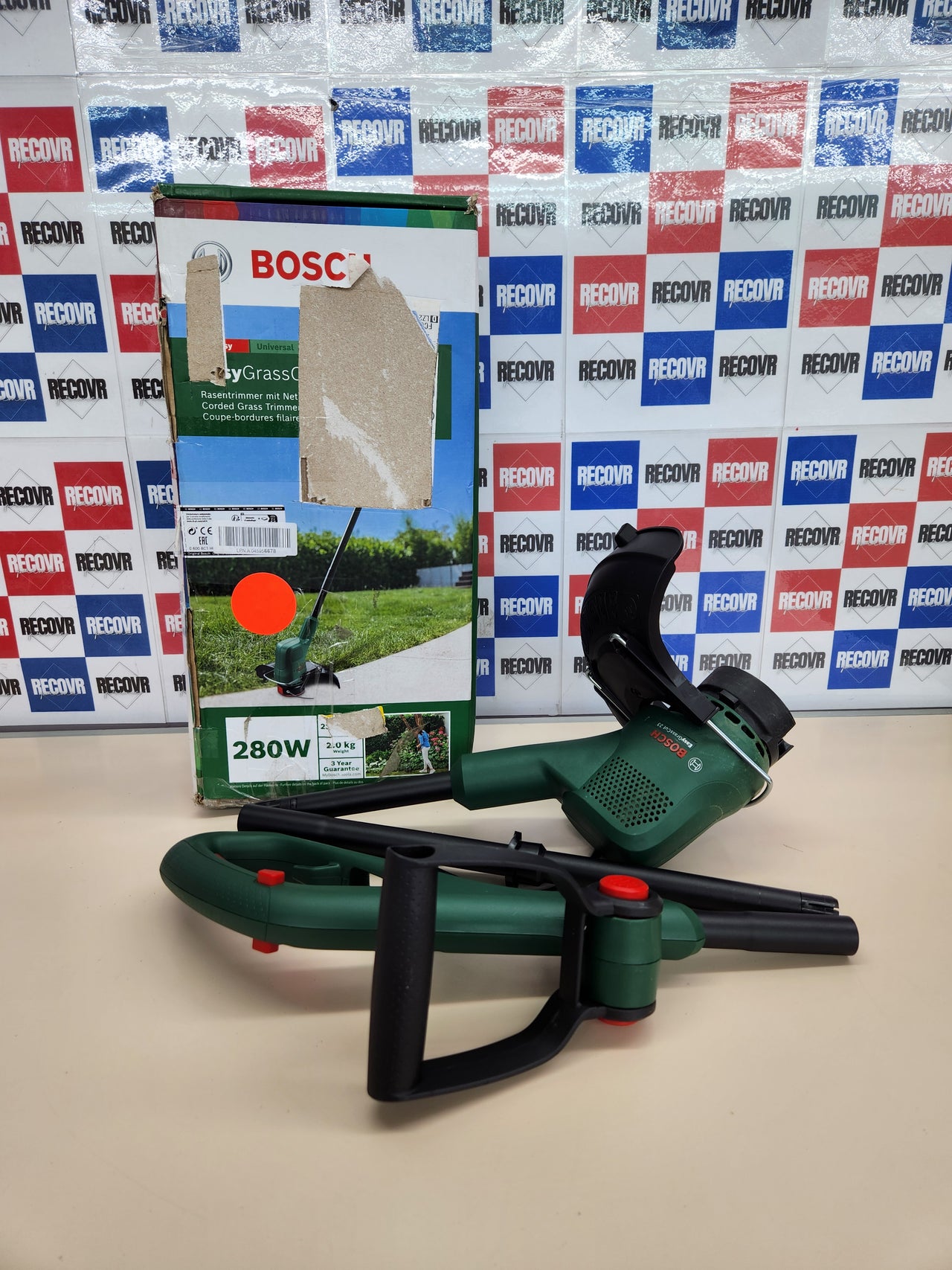 Bosch Home and Garden cortabordes eléctrico EasyGrassCut 23 (280 W, diámetro de corte de 23 cm, embalaje en caja)