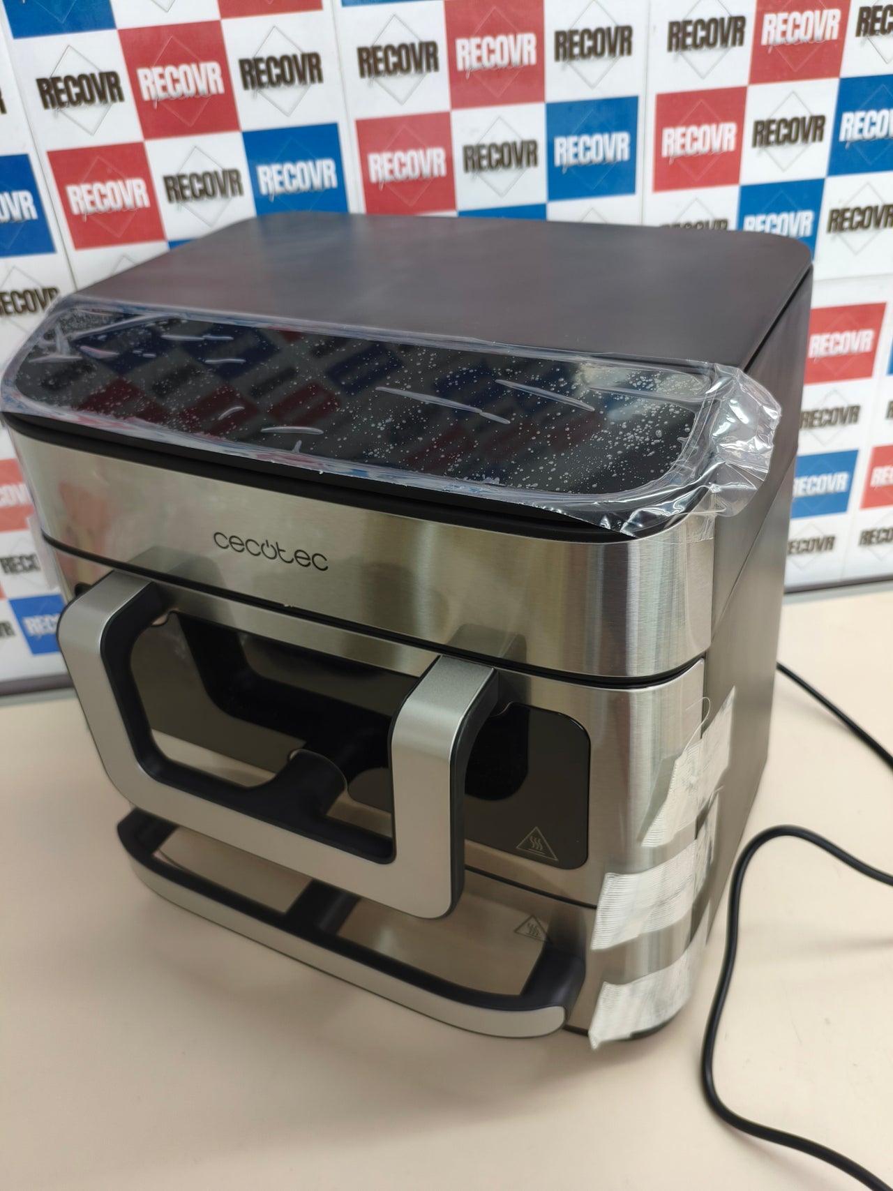 Freidora de aire y horno Cecotec Cecofry FoodCourt 18000 18 L con horno para pizza