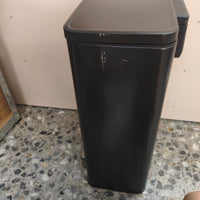 EKO Madison, cubo de basura de 30L con pedal y acero inoxidable