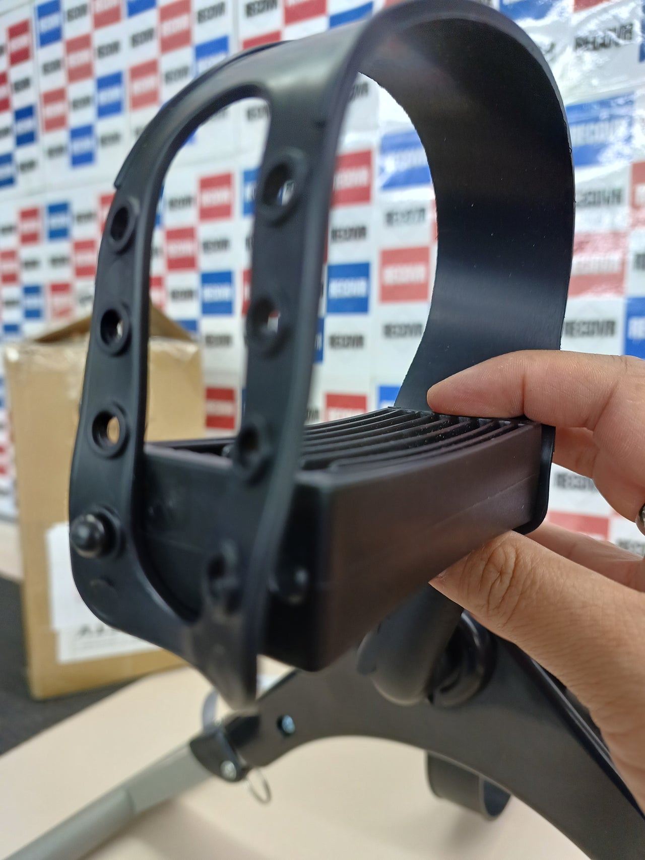 himaly Mini Bicicleta de Ejercicio Plegable Portátil para el Hogar Pedal Ejercitador Gimnasio Fitness Brazo Pierna Entrenamiento Resistencia Ajustable con Pantalla LCD para Mujeres y Hombres