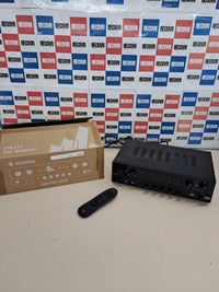 Amplificador audio 4 canales 1000W Bluetooth karaoke
