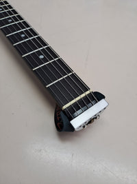 Guitarra eléctrica ultraligera compacta negro mate