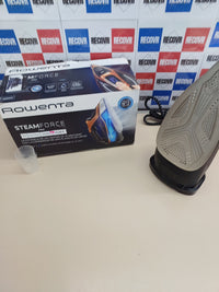 Rowenta Steamforce Pro - Plancha de vapor de 3200 W, golpe de vapor de 75 g/min, distribución de vapor óptima, 5 preajustes, protección antigoteo, función antical, resistencia a los arañazos, DW9520