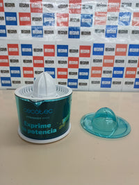 Exprimidor 40W 1L doble giro y cono CECOTEC