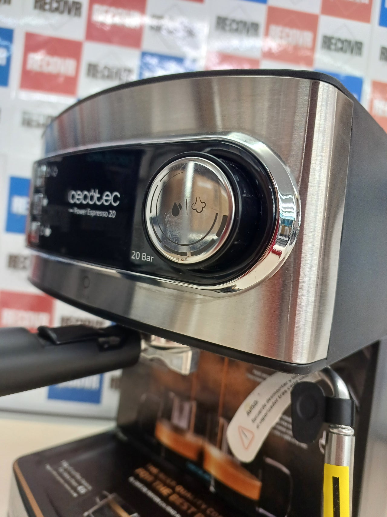 Cafetera espresso 20 bares 850 W – Cecotec