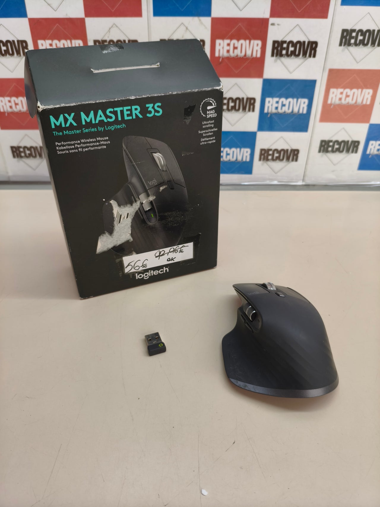 Ratón inalámbrico Logitech MX Master 3S