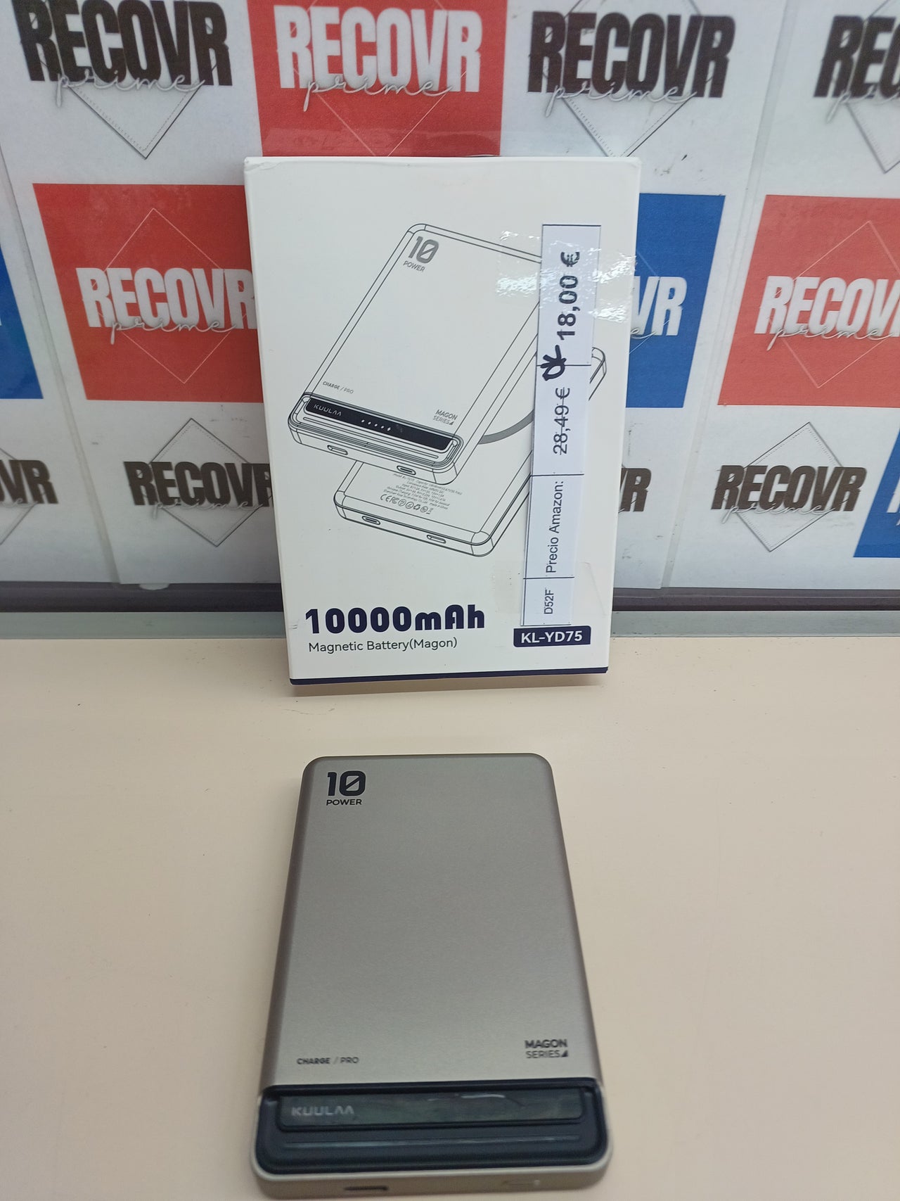 Powerbank Magsafe 10000 mAh carga rápida USB-C - Kuulaa