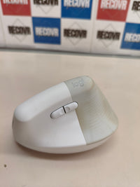 Ratón vertical ergonómico Logitech Lift para Mac, blanco