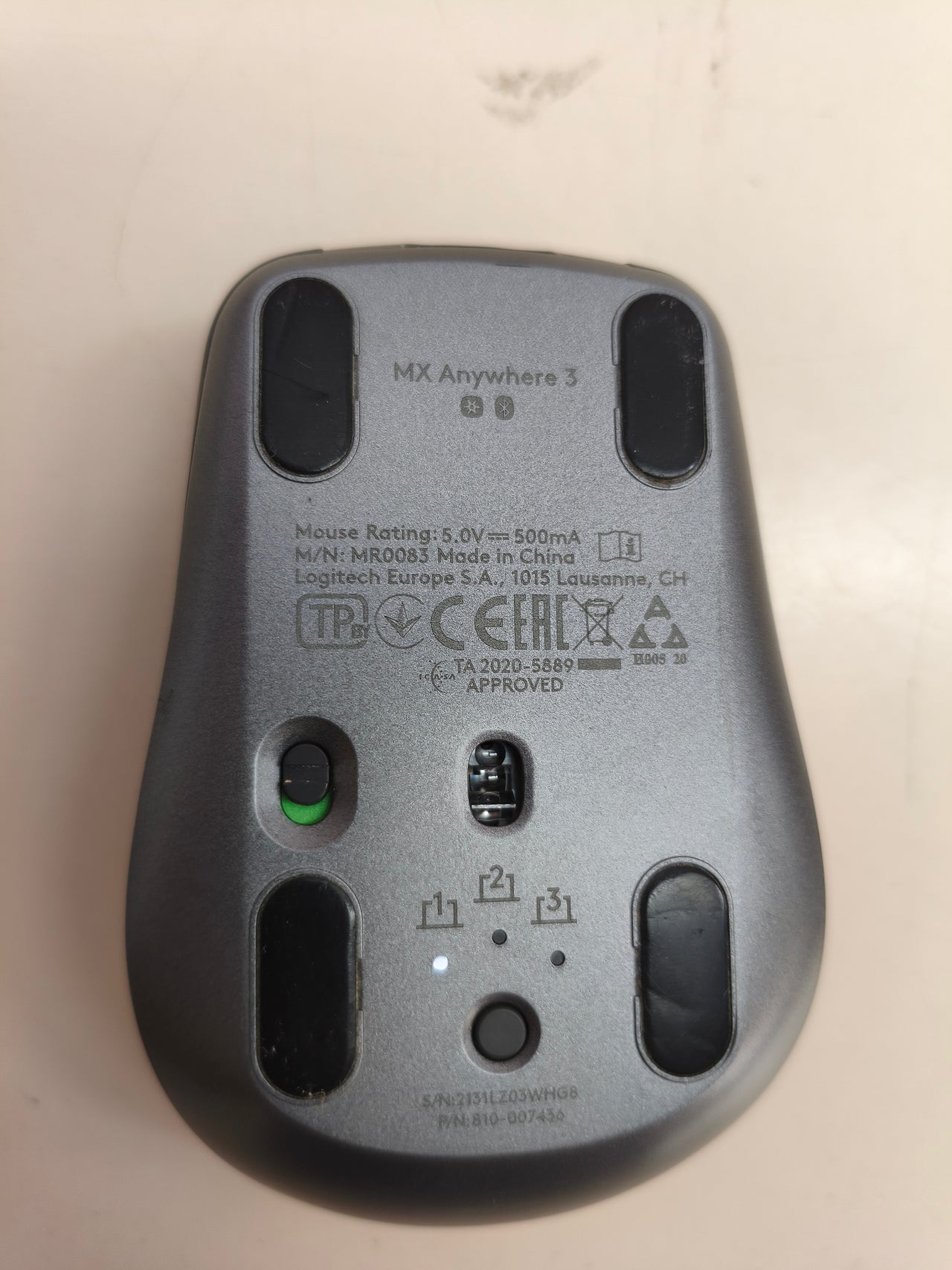 Logitech MX Anywhere 3 – Ratón inalámbrico compacto y preciso