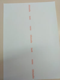 Lote 2400 etiquetas 70x37 mm blancas Printation