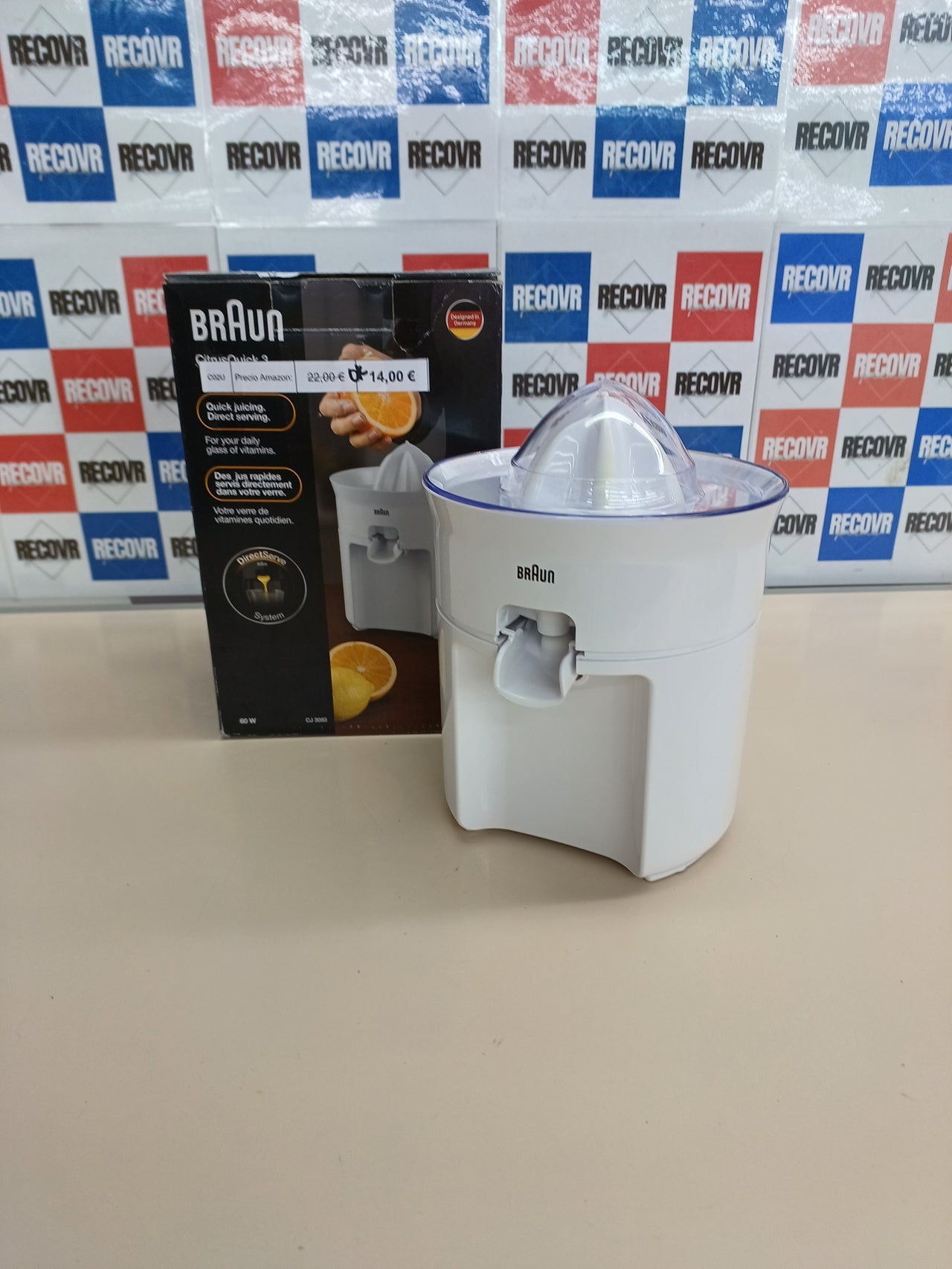 Exprimidor Eléctrico Braun TributeCollection CJ3050 60W