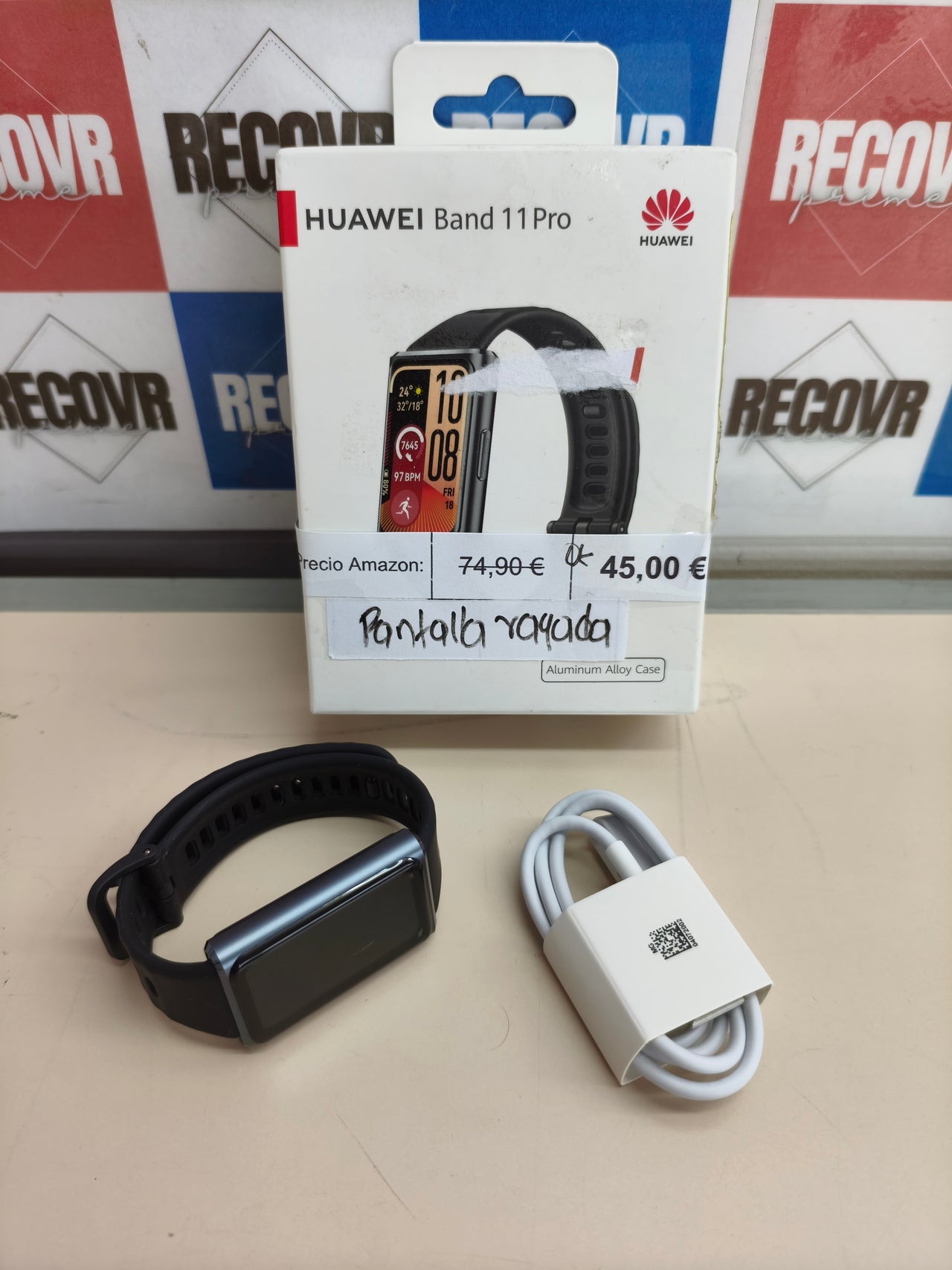 Smartband Huawei Band 11 Pro con GPS, pantalla AMOLED