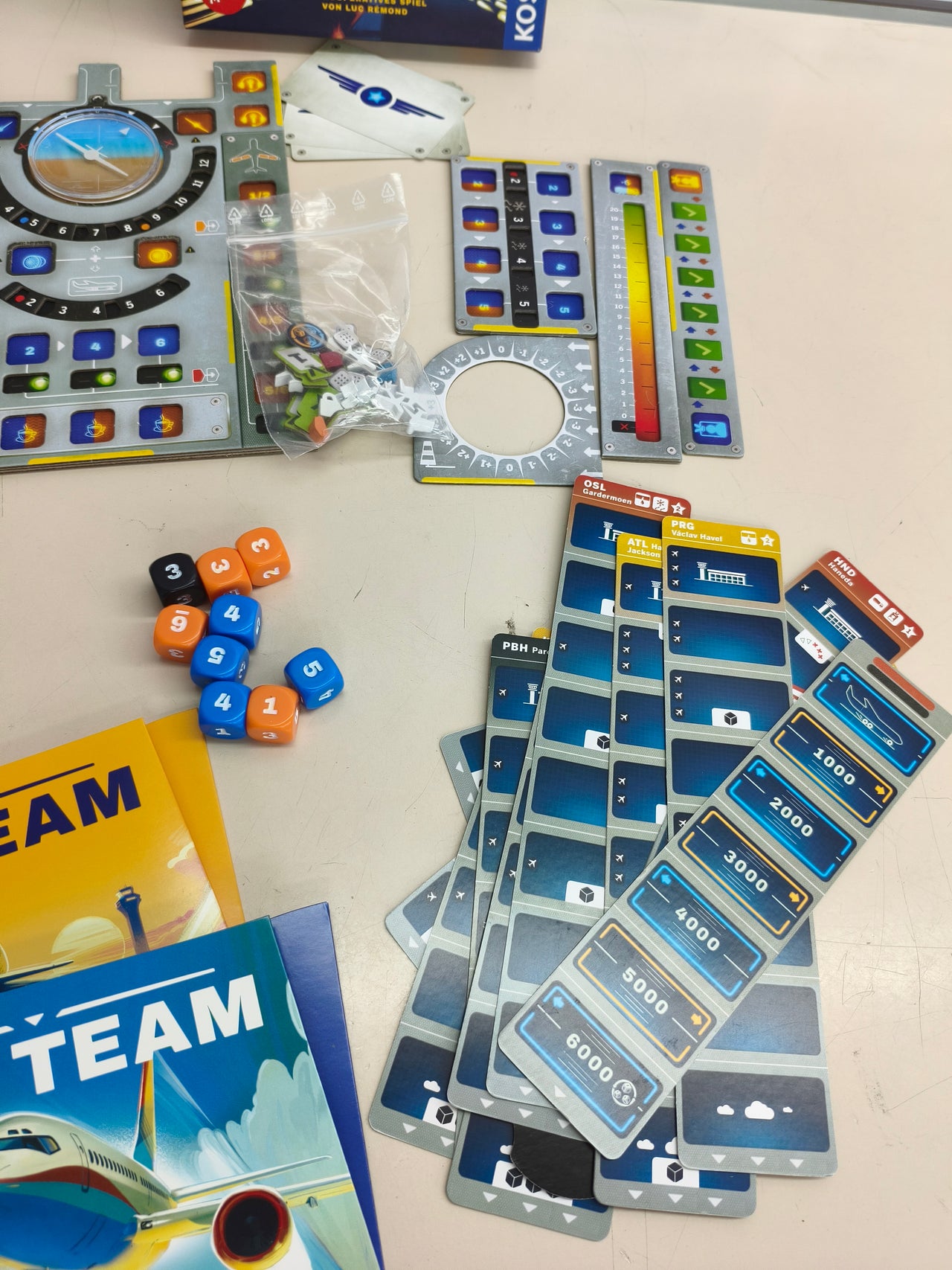 Juego de mesa cooperativo Sky Team Juego del Año 2024 para 2 jugadores
