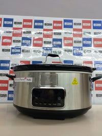 Thumbnail for Electrolux ESC7400 - Olla de cocción lenta con display digital y 6,8 l de capacidad