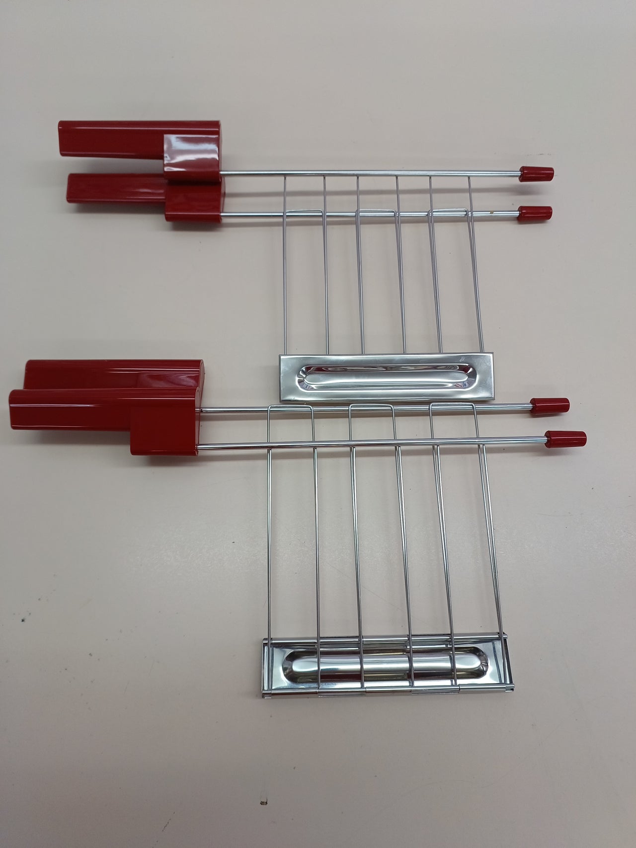 2 x Pinzas con asas soportes para la tostadora - Icona DeLonghi