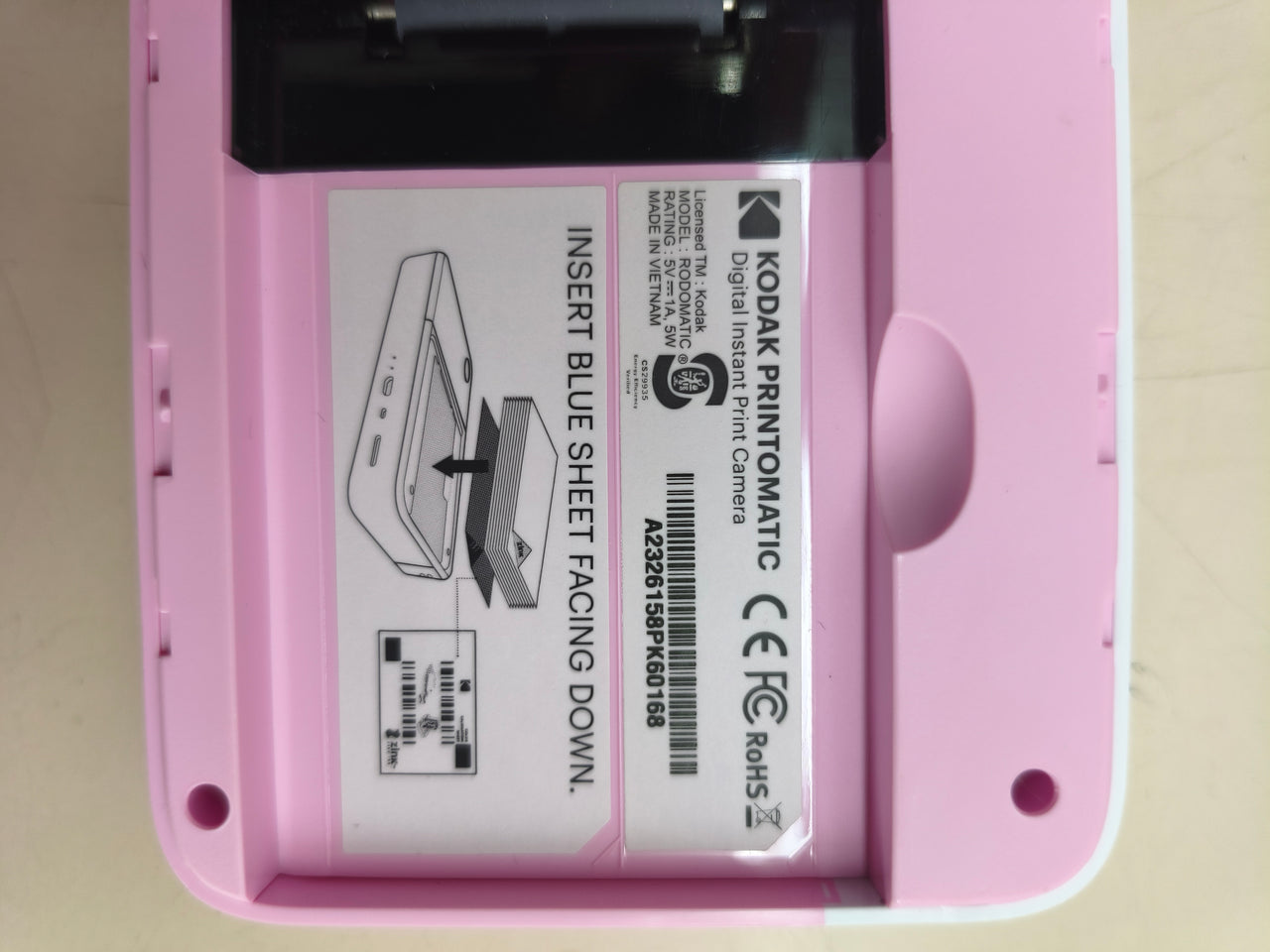 Pack Kodak Printomatic con papel, álbum y accesorios